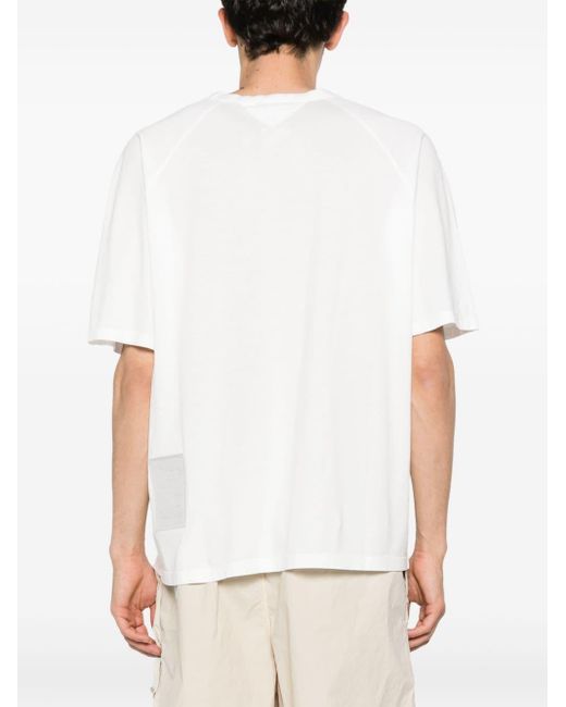 C P Company T-Shirt mit Brusttasche in White für Herren