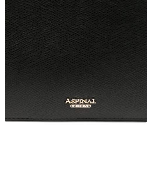 Aspinal Black Camera Mini Crossbody Bag