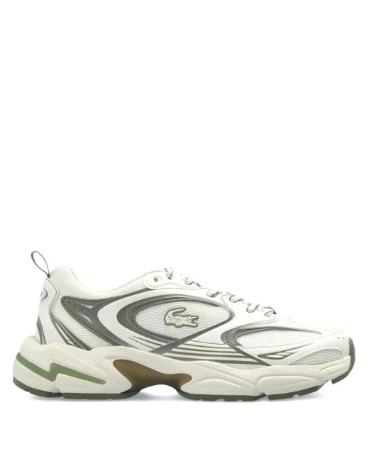 Sneakers 96 2K Con Inserti di Lacoste in White