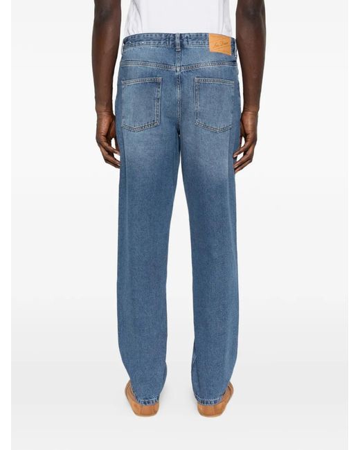 Les Deux Blue Ryder Pocket Jeans for men