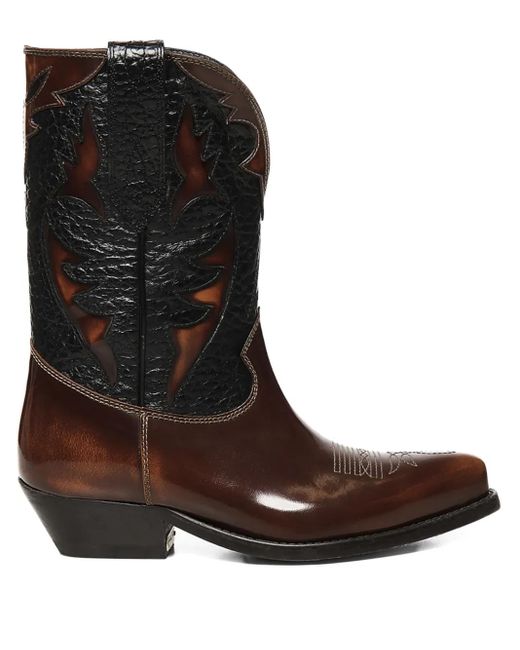 Golden Goose Deluxe Brand Brown Wish Star Boots