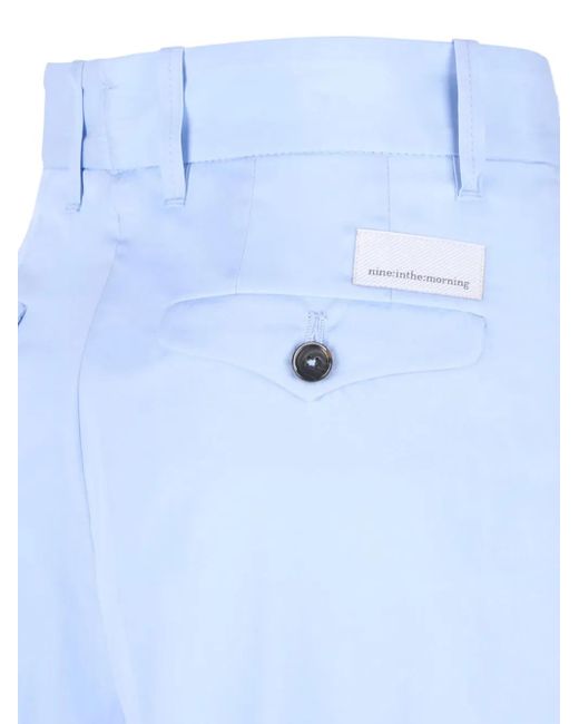 Nine:inthe:morning Blue Morning Shorts