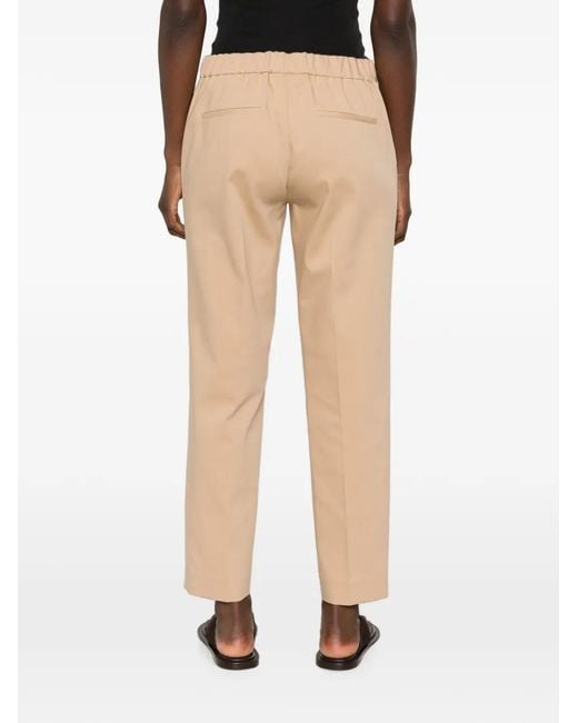 Clips White Tailored Trousers
