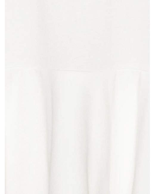 ROTATE BIRGER CHRISTENSEN White Logo-Detail T-Shirt