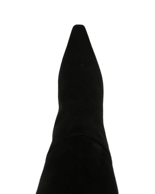 Stivali Clara A Punta Con Altezza Al Ginocchio 90Mm di Roberto Festa in Black