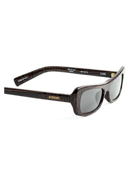 Jacquemus Gray Sunglasses