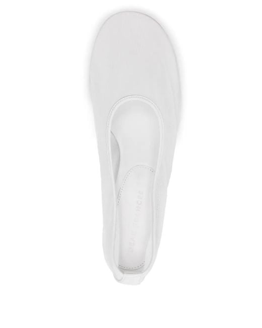 Dear Frances White Balla Pumps