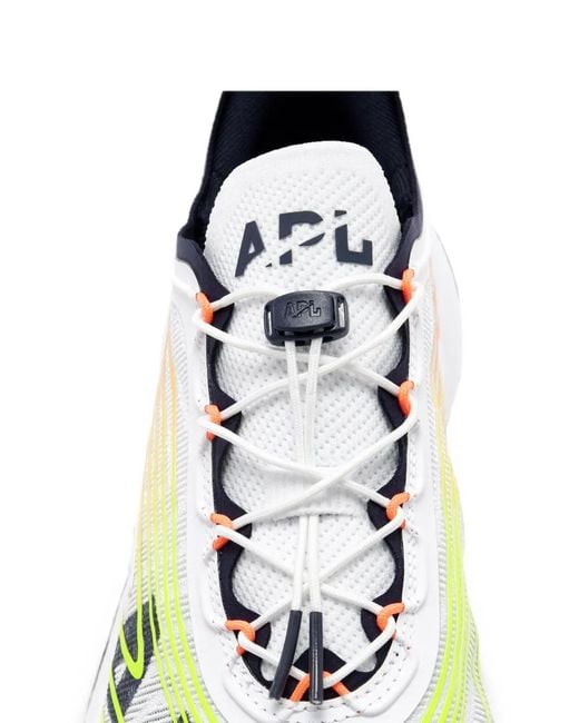 Athletic Propulsion Labs White Apl Veil Low-Top Sneakers