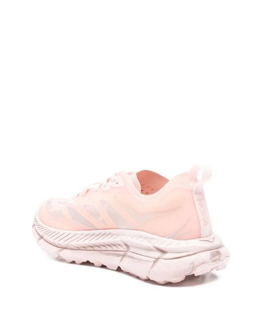 Hoka One One Pink X Vibram Mafate Speed Lite Sneakers