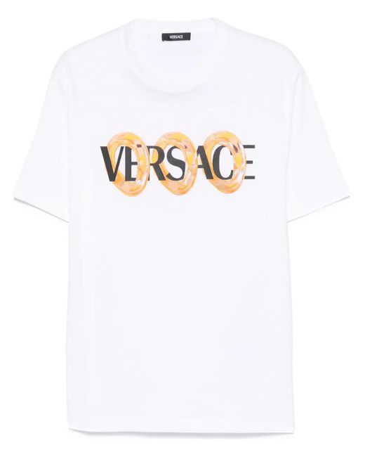 T-Shirts Versace pour homme en coloris White