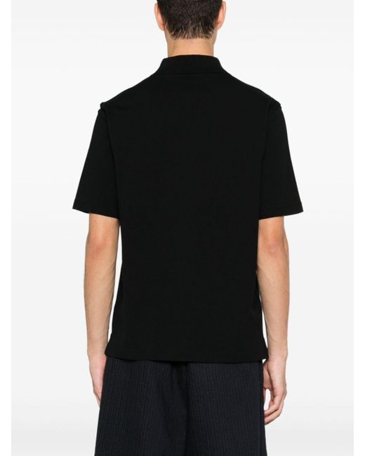 Lanvin Black Classic Polo For for men