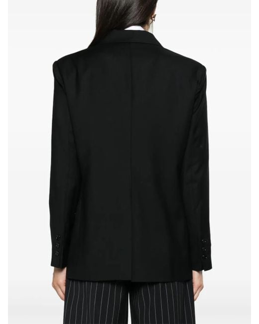 Sonia Rykiel Black Wool Single-Breasted Blazer
