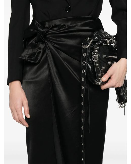 Balenciaga Black Maxirock