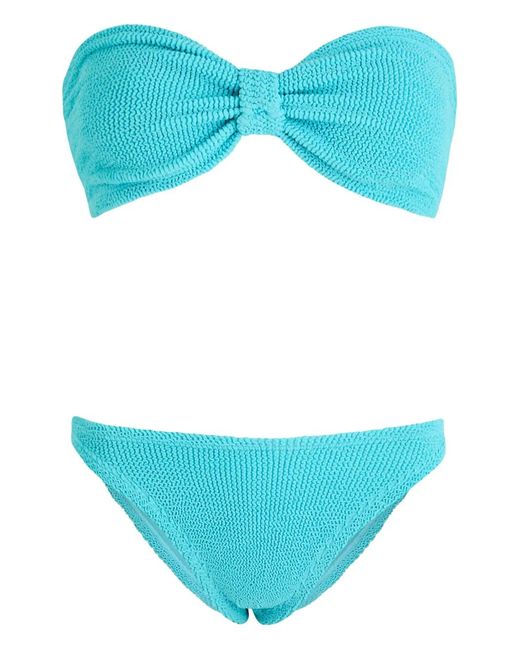 Hunza G Blue Jean Bikini Set