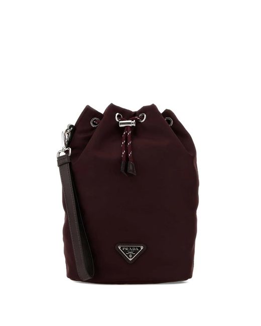 Clutch Speedrock di Prada in Purple da Uomo