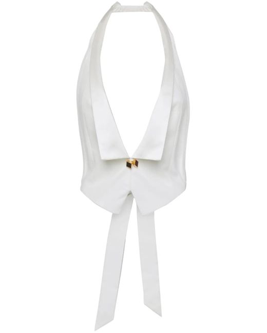 DSquared² ホルターネック トップ White