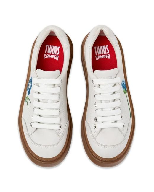 Camper White Baskets Runner Twentyfive Twins