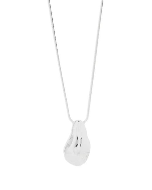 LIE STUDIO White Betty Necklace