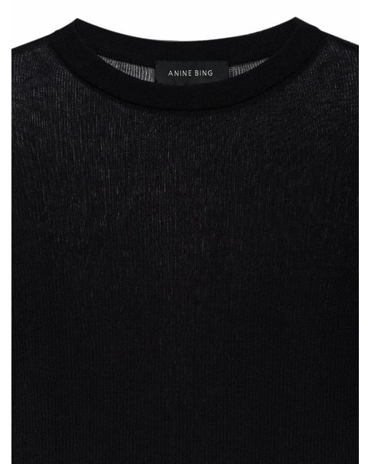 Anine Bing Black Tiana Sweater