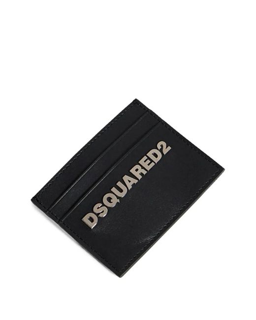 DSquared² Kartenetui Mit Logo-Schild in Black für Herren