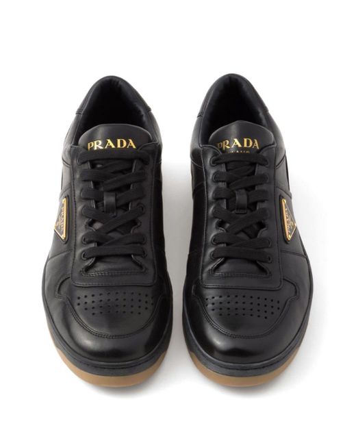 Prada Sneakers mit Logo in Black für Herren