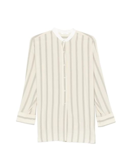 Camisa A Rayas The Row de color White