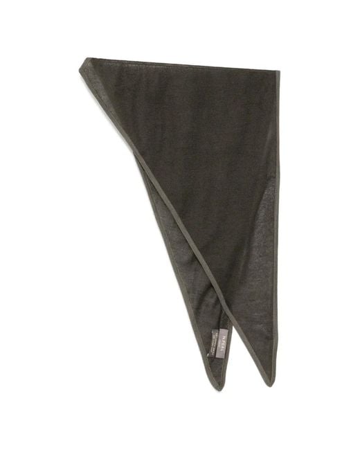 N.Peal Cashmere Gray Birdseye Neckerchief