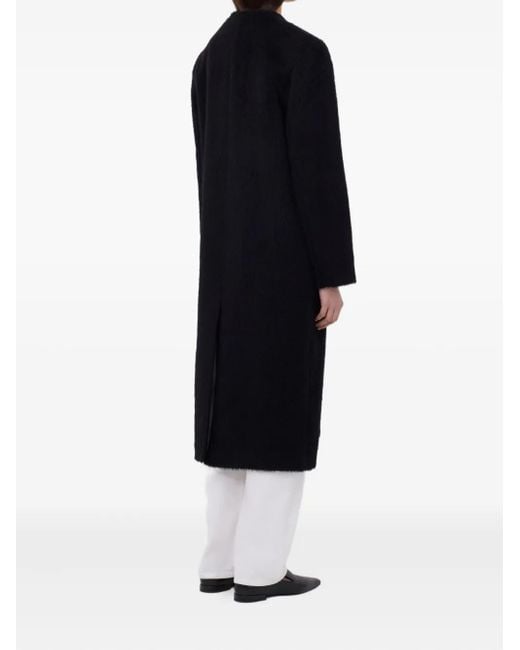Loulou de Saison Voss Vネック コート Black