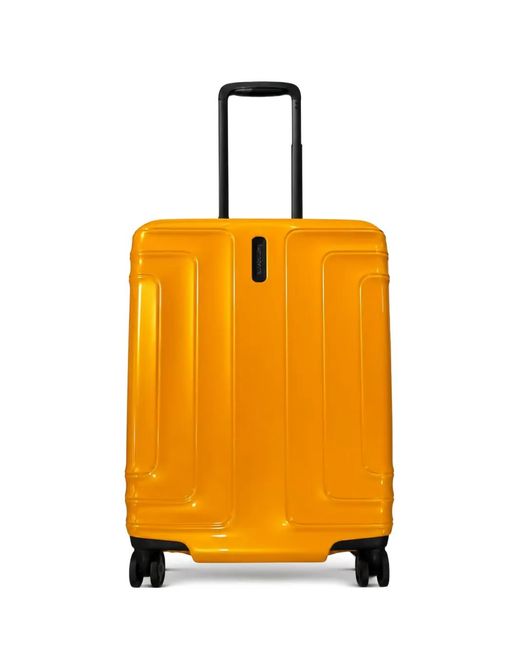 Samsonite Orange Hard-Shell Suitcase