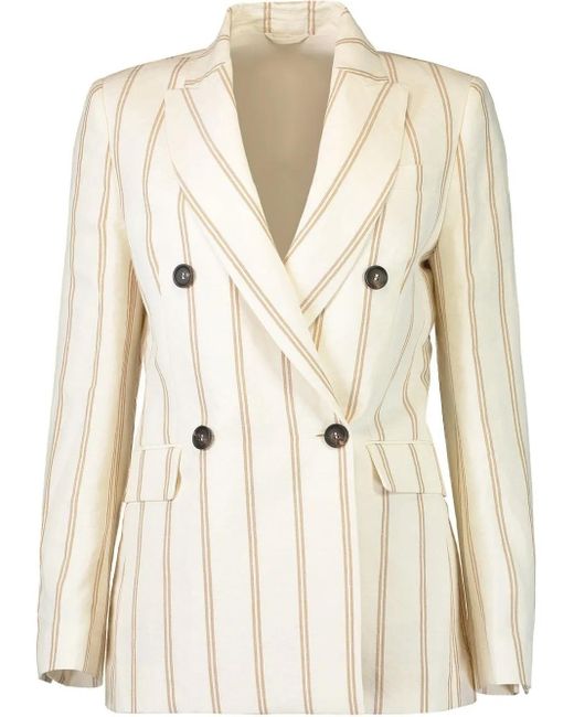 Brunello Cucinelli Suit-type Jacket Natural