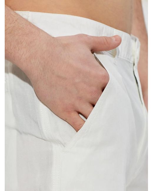 DIESEL White P-Hant-Chino-Short-Pgbs for men