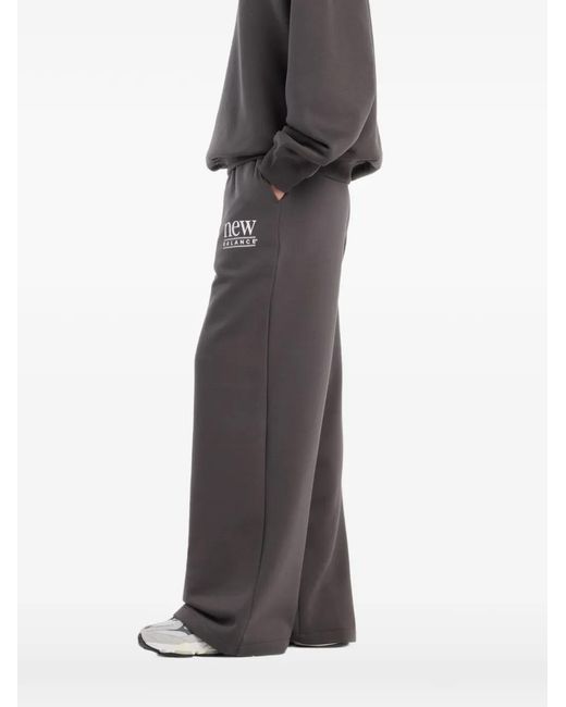 New Balance Black Drawstring Fleece Trousers