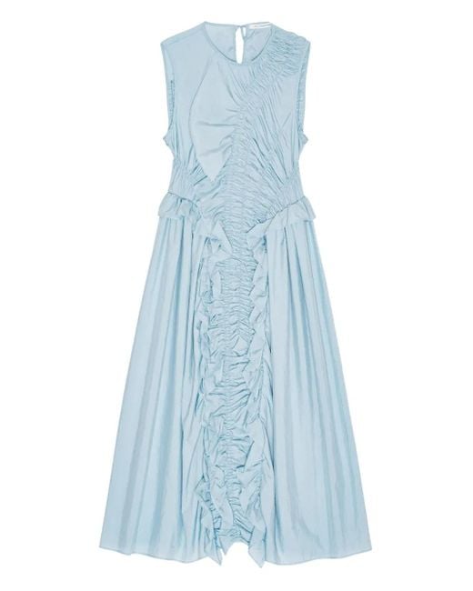 Abito Ole Con Ruches di CECILIE BAHNSEN in Blue