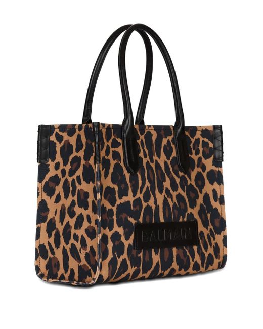 Balmain Black B-Army 36 Tote Bag