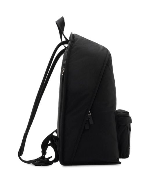 Burberry Black Logo Backpack for men