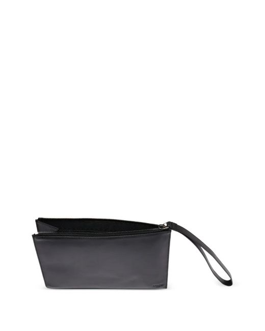 Lancel Black Leon Clutch Bag for men