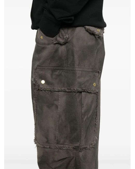 DARKPARK Gray Vivi Cargo Jeans