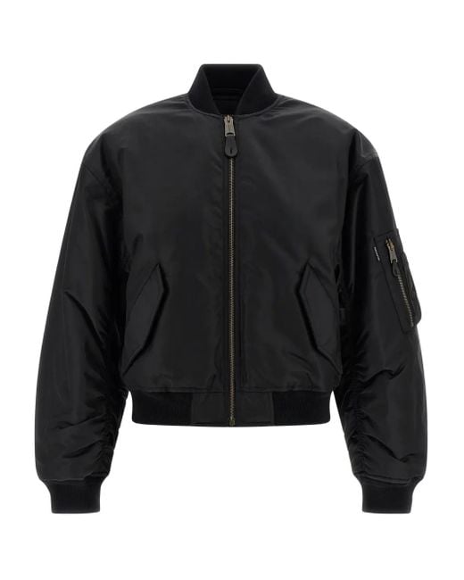 Plumífero bómber Standard Balenciaga de color Black