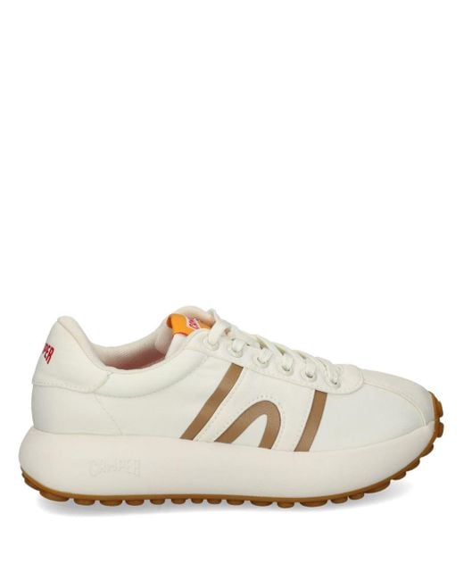 Camper White Pelotas Athens Panelled Sneakers