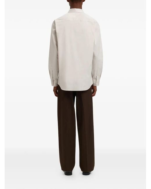 SELECTED White Buttoned Shirt for men