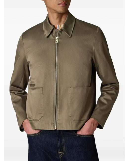 Paul Smith Green Zip Pocket Jacket for men