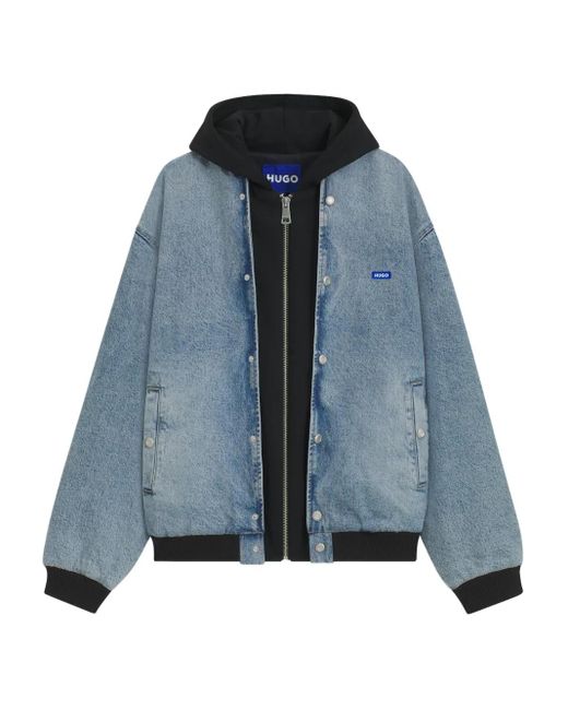 メンズ HUGO デニムジャケット Blue