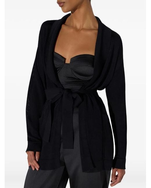 Elisabetta Franchi Black Cardigan
