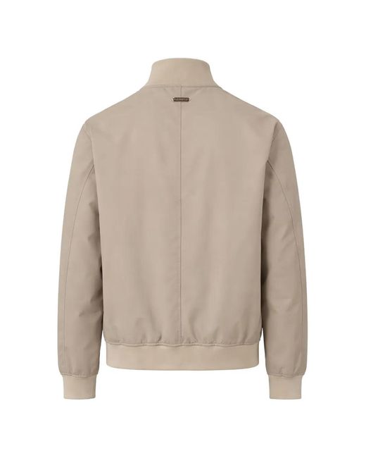 Tombolini Natural Veste Bomber À Boutonnière for men