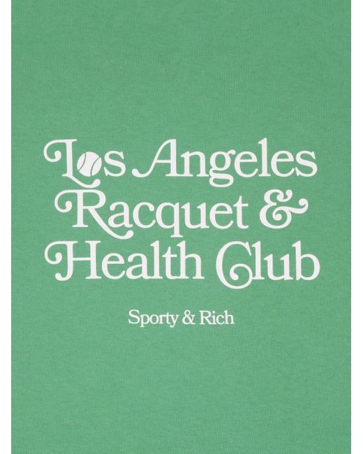 Sporty & Rich ロゴ スウェットシャツ Green