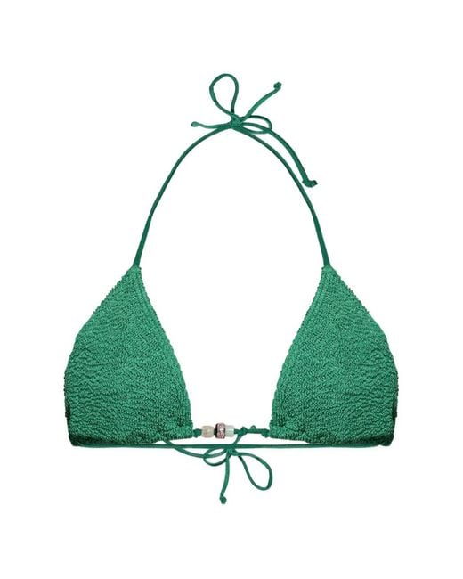 Bondeye Green Ingrid Triangle Bikini Top