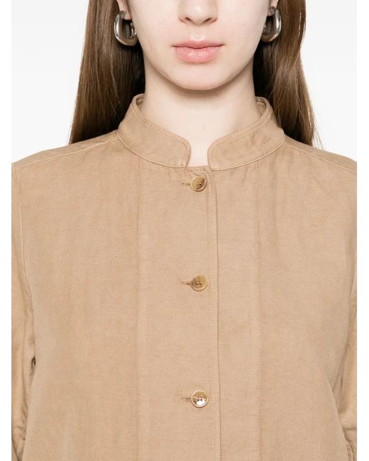 ROSSO35 Natural Patch-Pockets Jacket