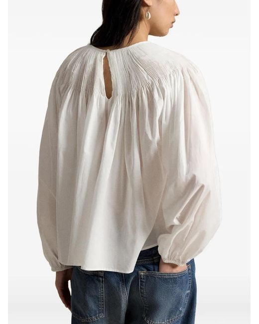 Polo Ralph Lauren White Pintucked Shirt