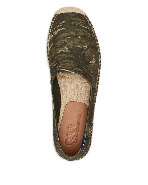 Polo Ralph Lauren Green Cotton Espadrilles for men
