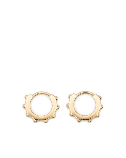 Shaun Leane Metallic Spur Mini Hoop Earrings